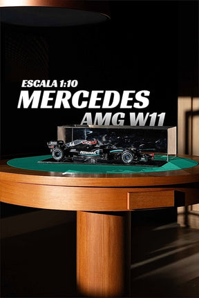 Miniatura F1 Mercedes AMG W11 / L. Hamilton - Escala 1:10 com 53cm